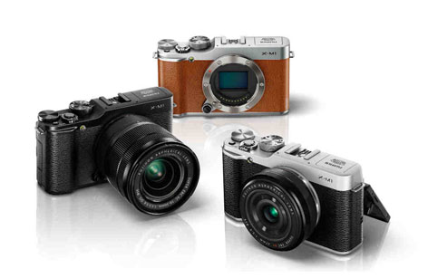 Fujifilm X-M1 lineup